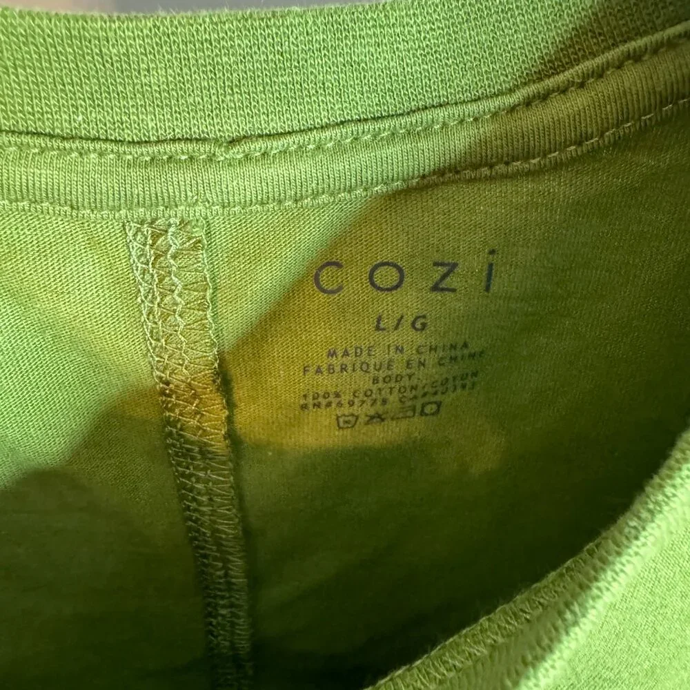 Cozi girls‎ t shirt size L NWT